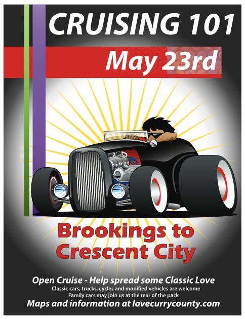 Car clubs unite for Brookings to Crescent City cruise