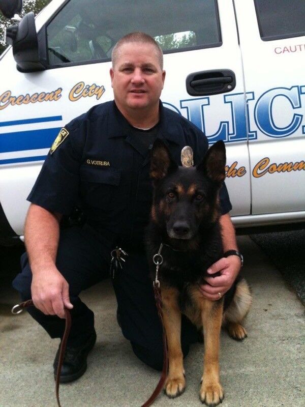 Former CCPD K9 officer Ares passes