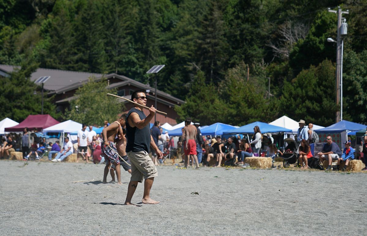 The Klamath Salmon Festival is on Saturday, August 19