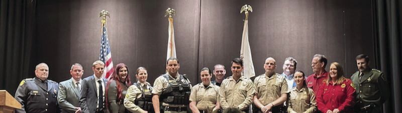 Law enforcement agencies honor their own