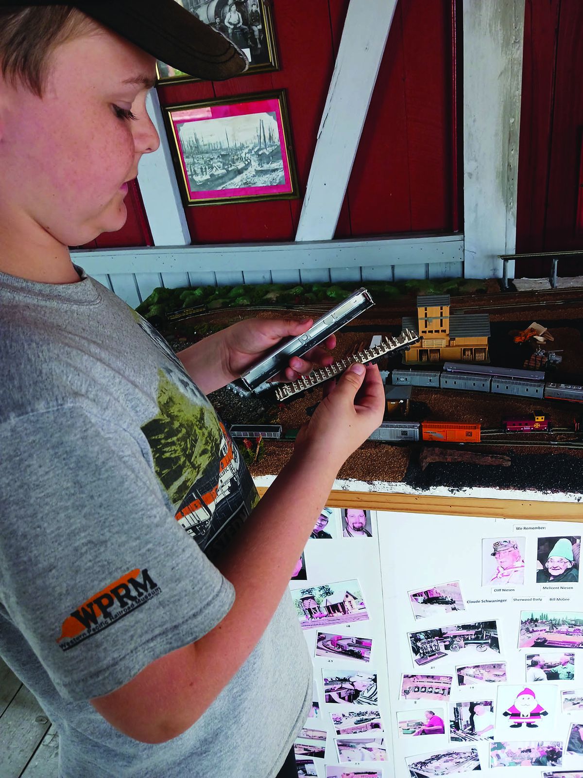 Train club brings a piece of history to life