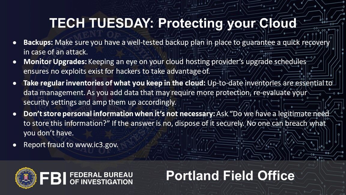 Tech Tuesday: Protecting Your Cloud