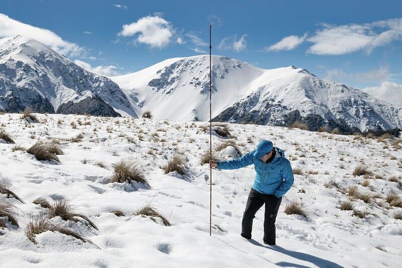 Oregon State researchers take deep dive into how much water is stored in snow