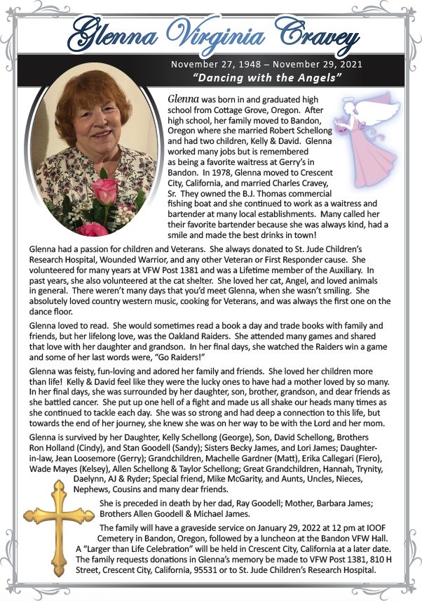 Glenna Virginia Cravey