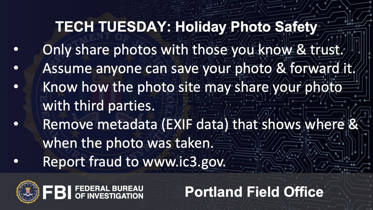 Tech Tuesday: Building a Digital Defense Against Holiday Photo Scams