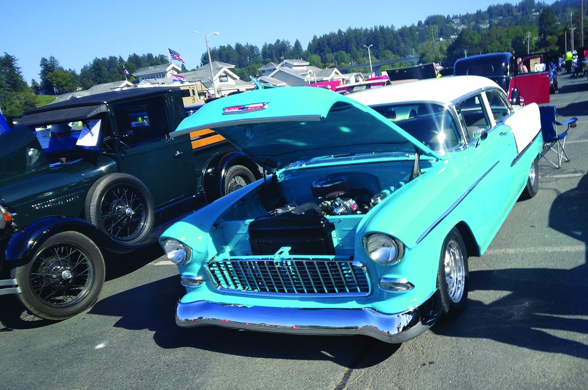 Photos: Record number of classics displayed at benefit car show