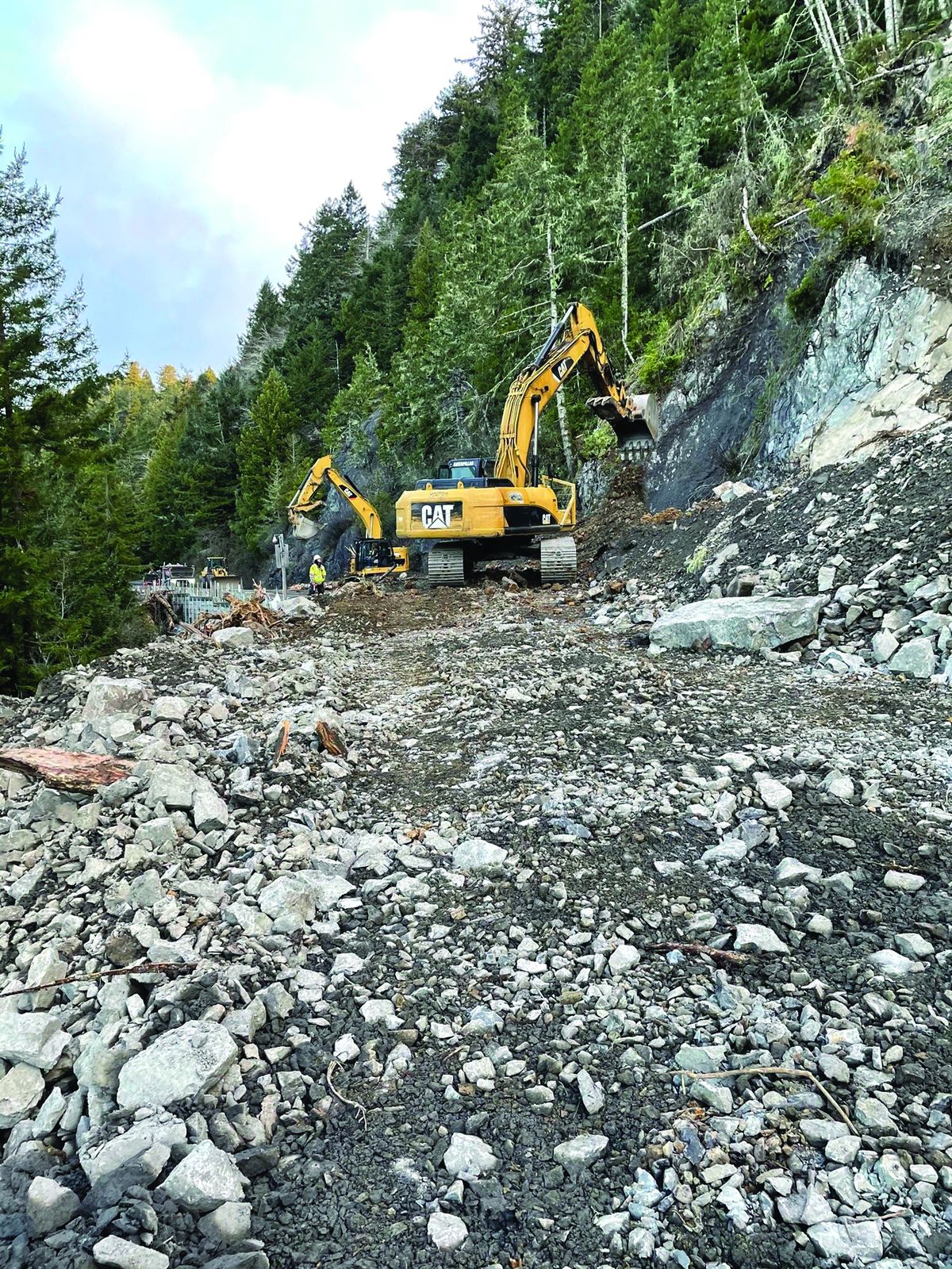 Significant slide activity continues to hamper Last Chance Grade
