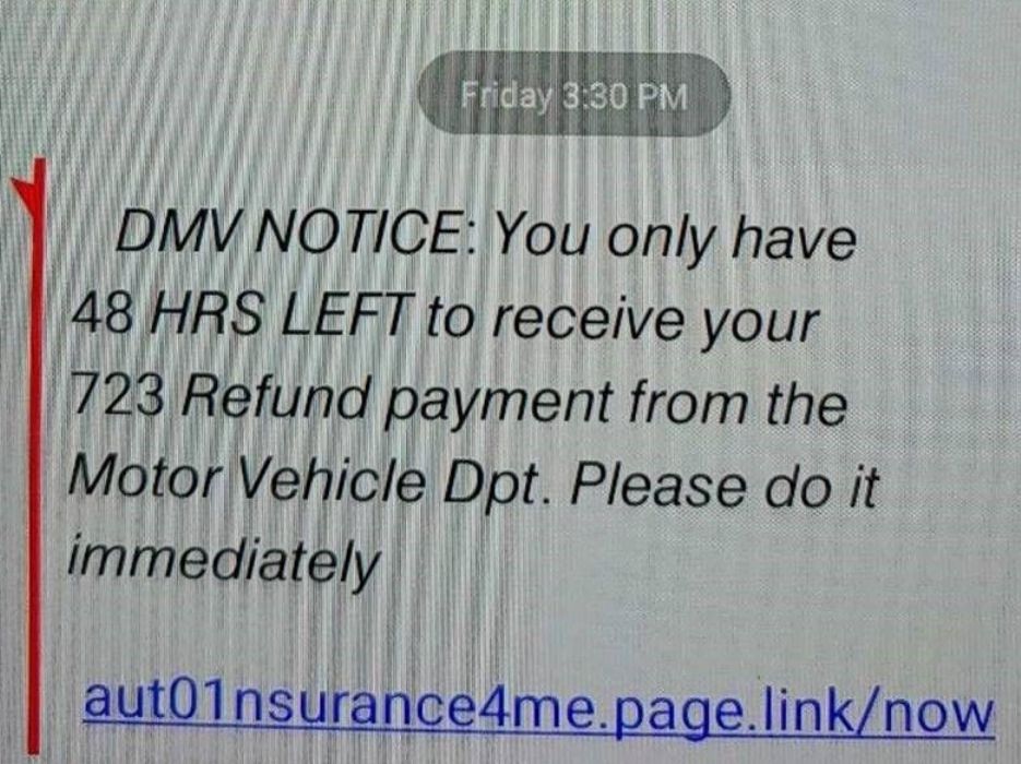 Don't Be Fooled: Oregon DMV warns of new text scam