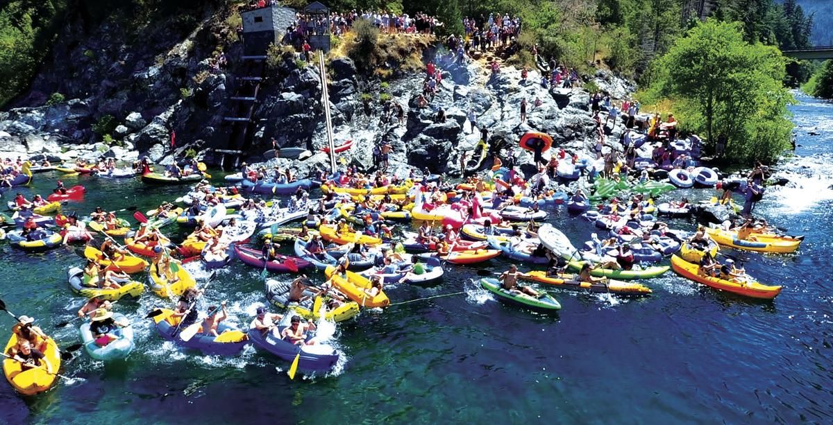 Spirit of Gasquet Raft Race continues, downsized