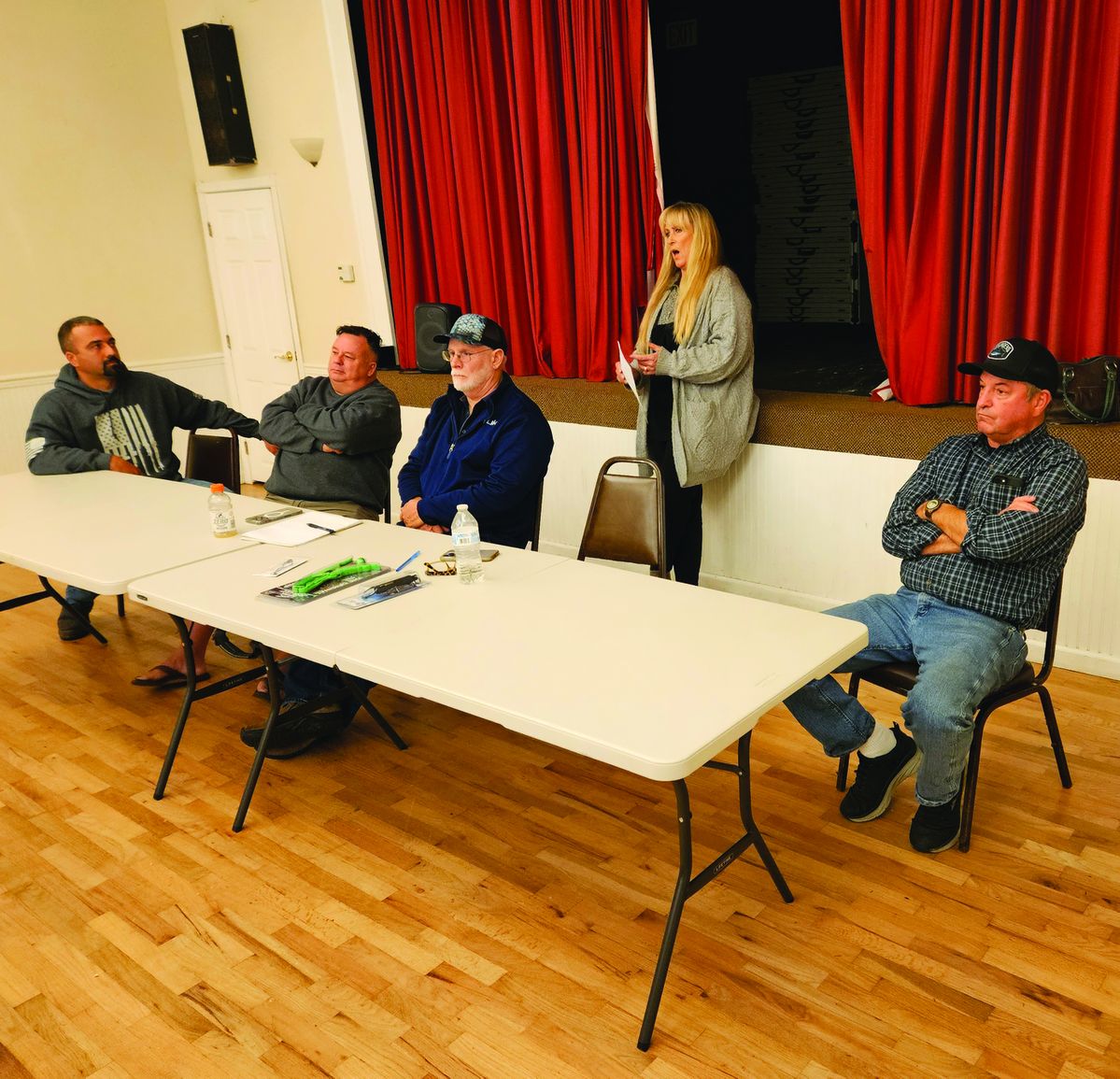 Fishing update discussed at The Grange