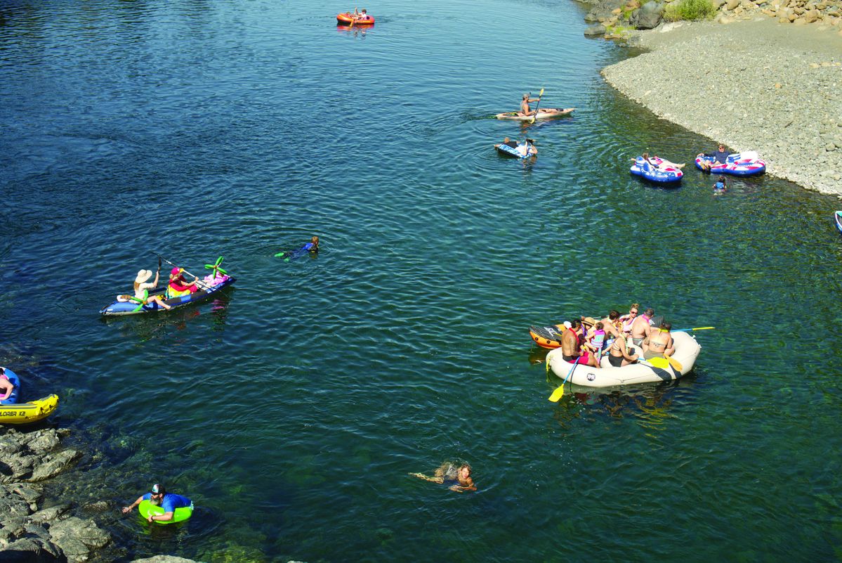 Raft race returns in Gasquet