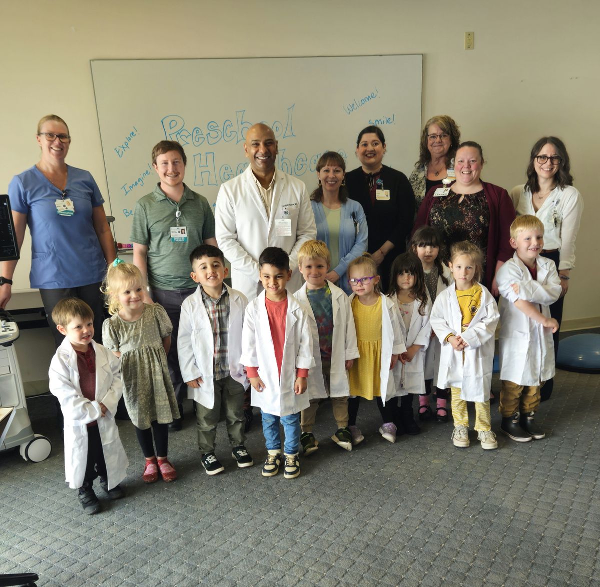 Sutter Coast Hosts Pre-School Healthcare Exploration