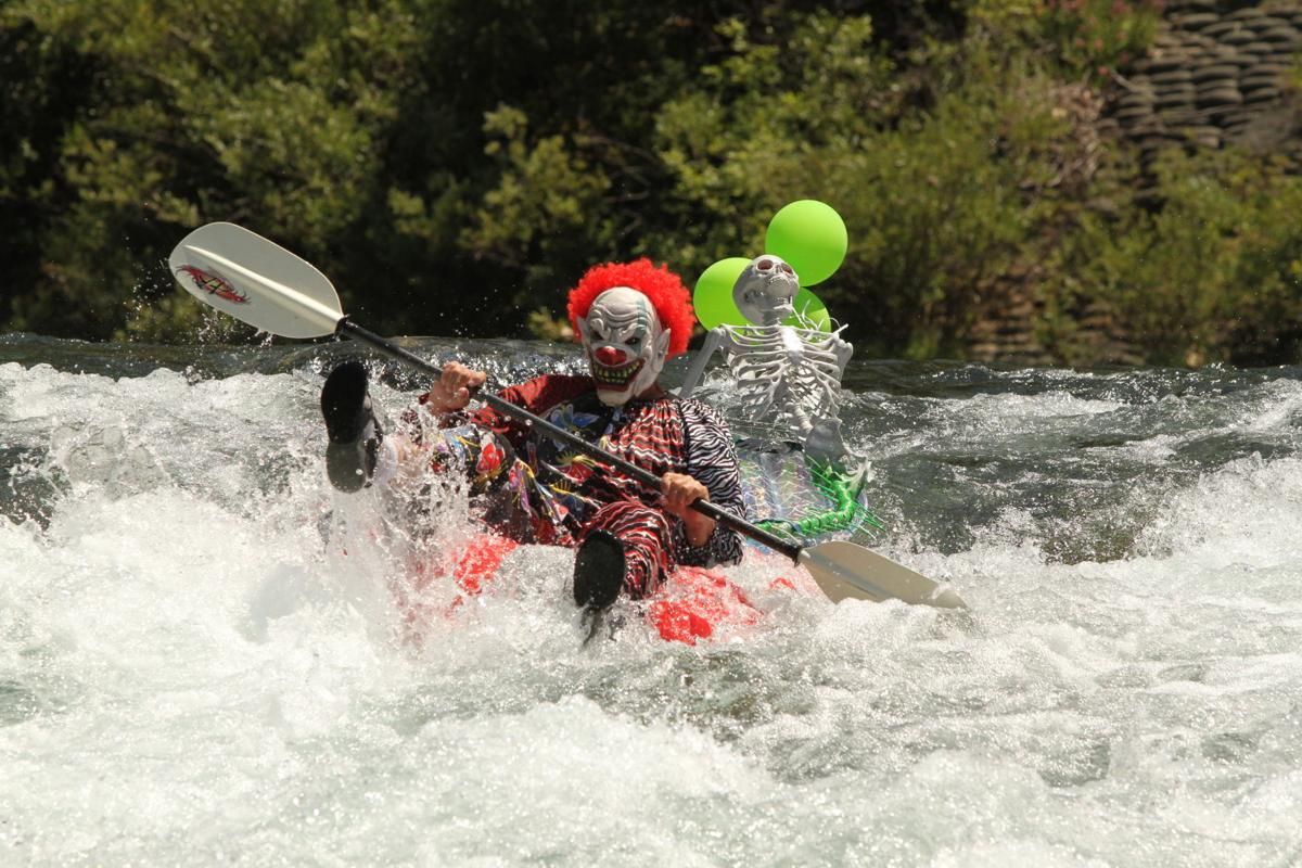 Modified 'Gasquet Raft Race' on the Smith River July 11