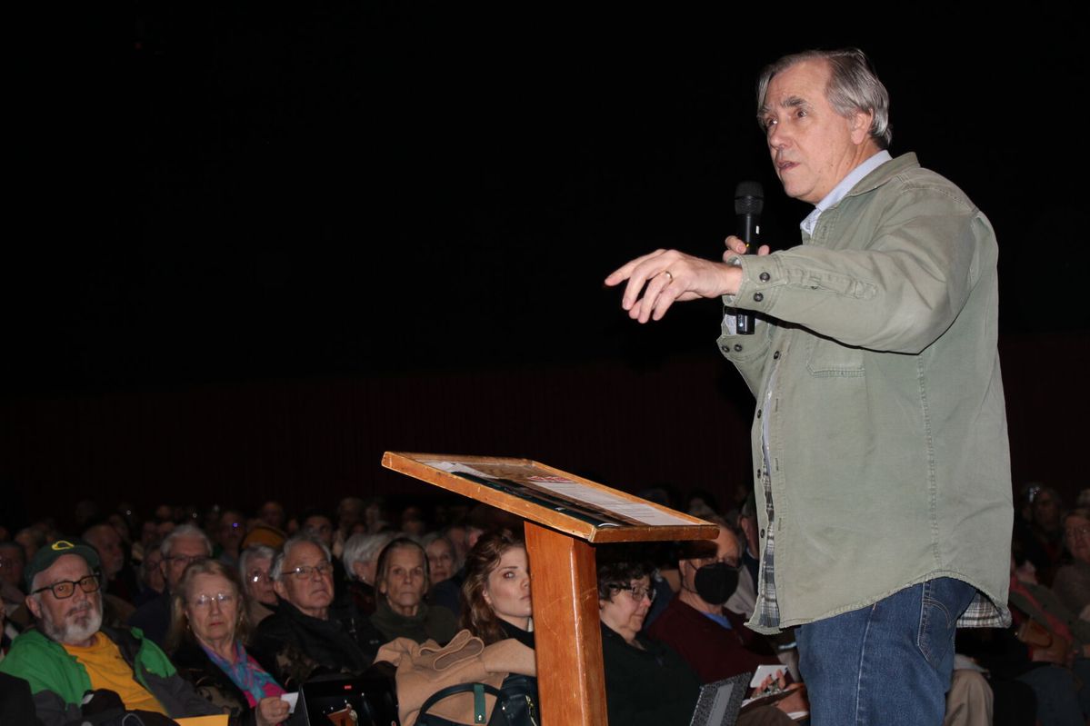 Trending / Photos - 'This is an extremely scary time,' Sen. Merkley says