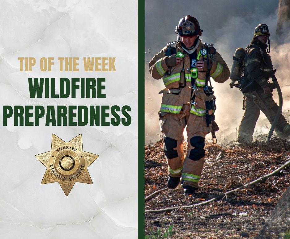 Sheriff's Tip of the Week: Wildfire Preparedness