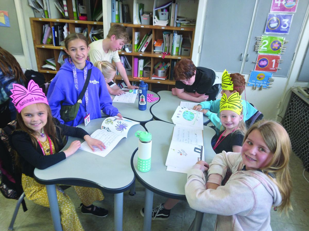 Photos: Redwood Kindness class publishes book