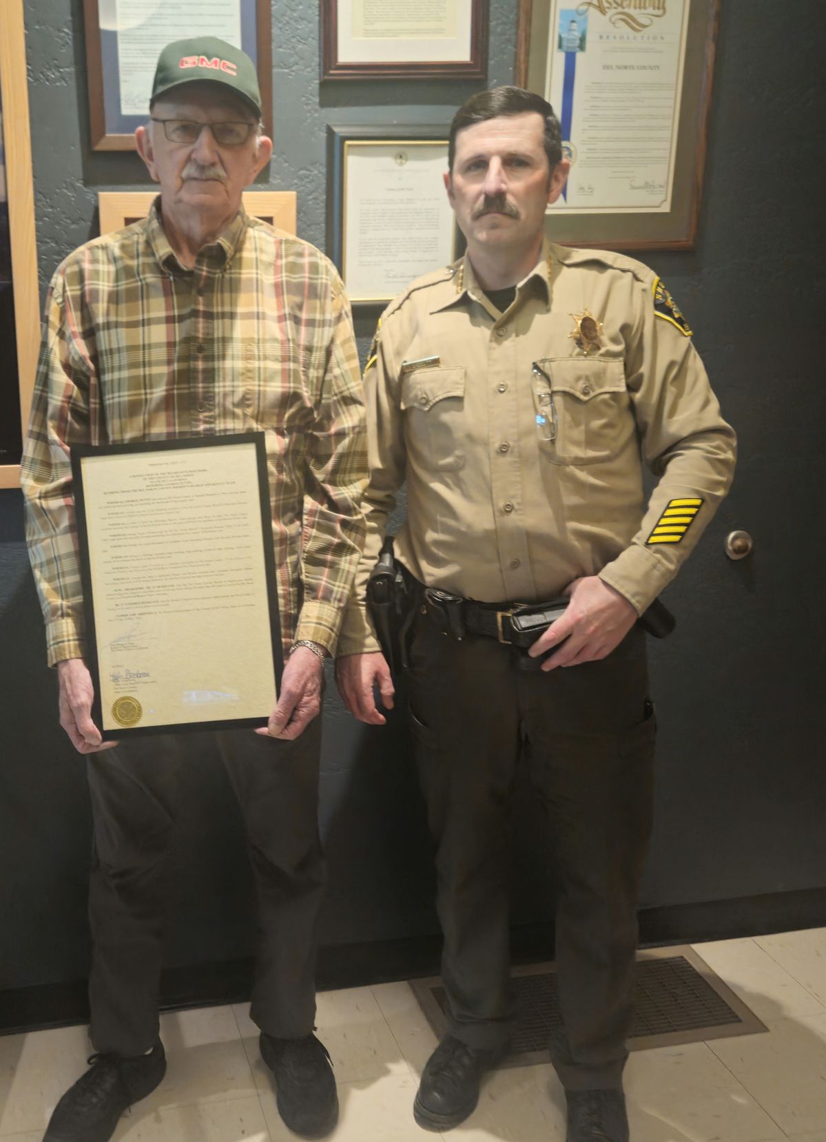 George Pettit Honored for Life-Long Service
