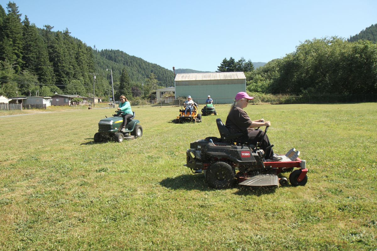 Ladybugs ride to the rescue to keep up community park