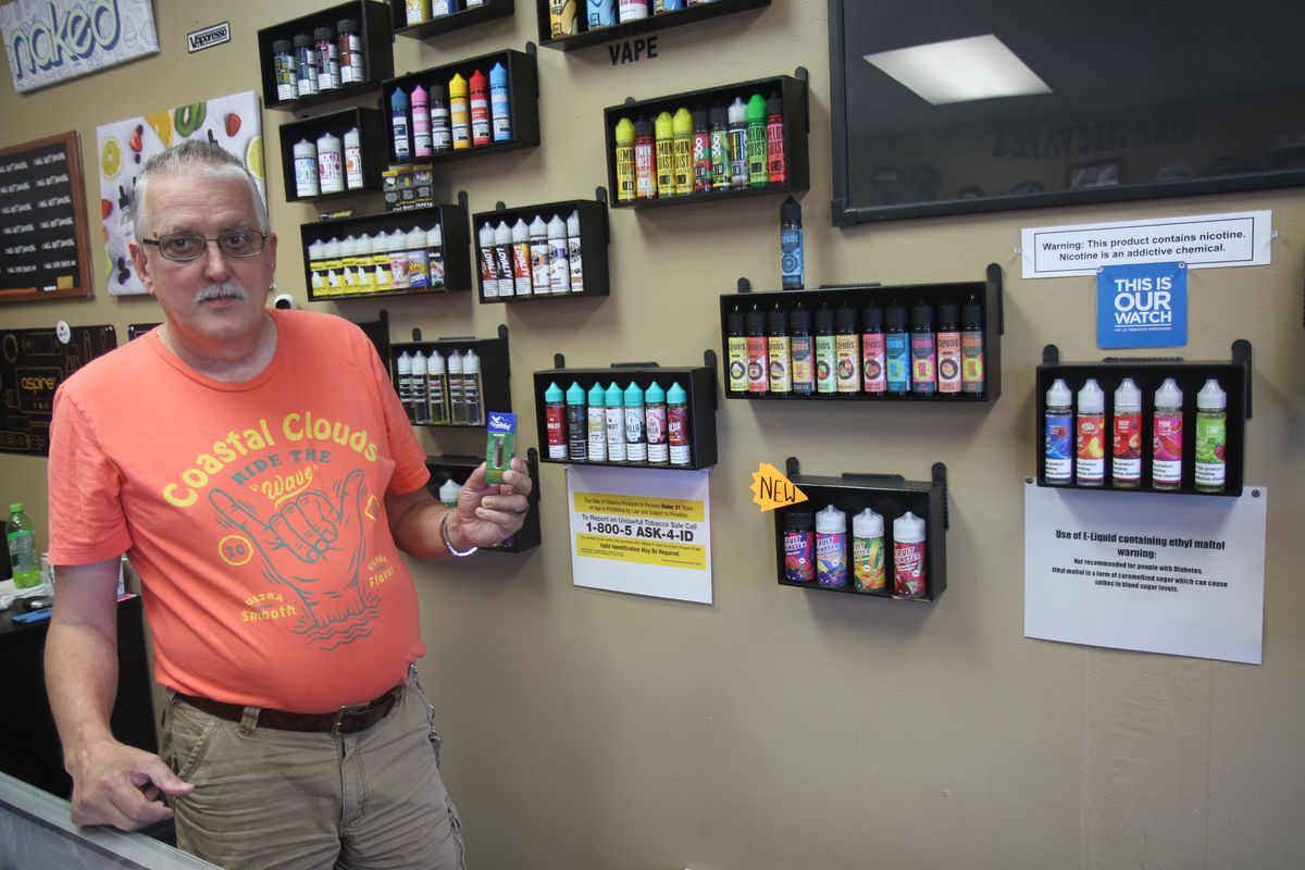 Local vaping store sees an industry under fire