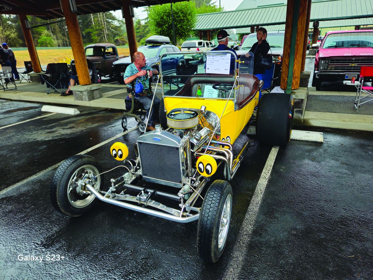 Rain or Shine the Car Show Goes On