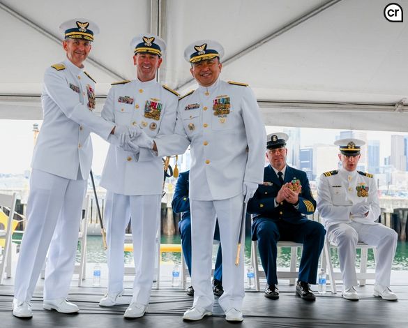 U.S. Coast Guard Northwest District holds Change of Command ceremony