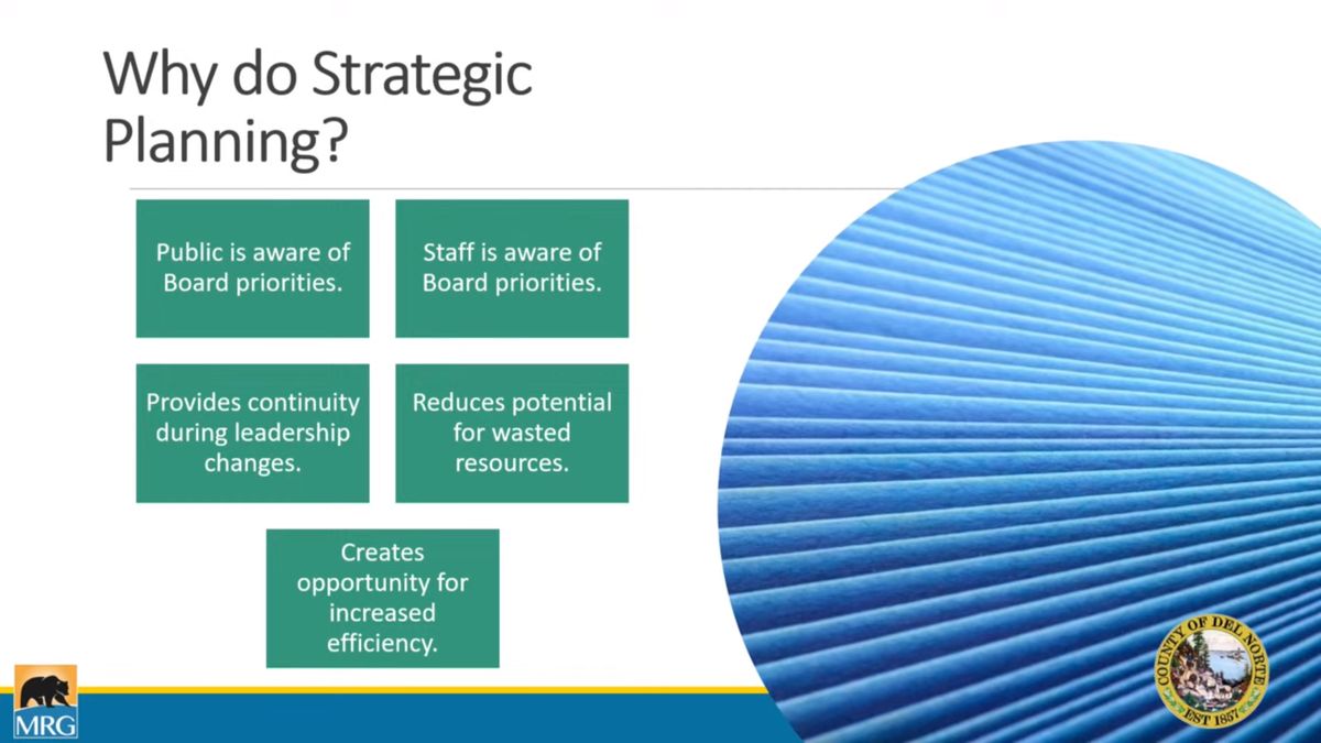 Supervisors conduct Strategic Plan Workshop