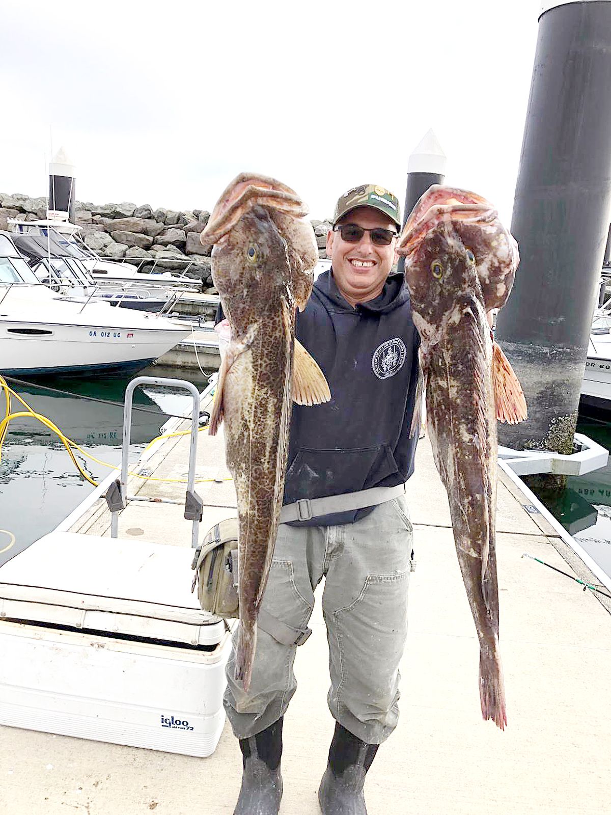 River fishing sees an uptick as winds batter coast