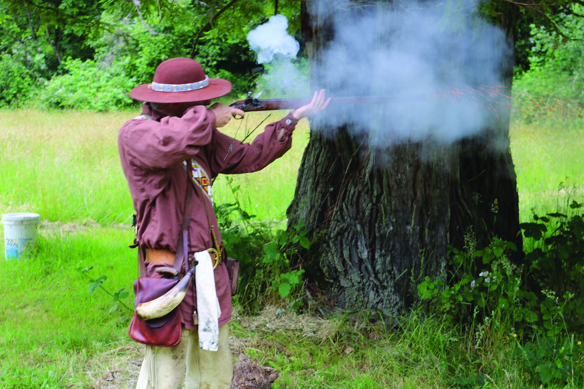 Mountain men, and women, rendezvous in Smith River