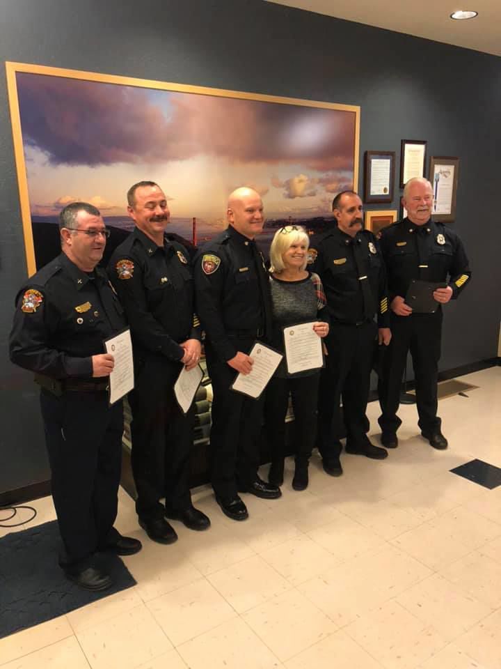City honors fire chiefs, civilian rescuers and others