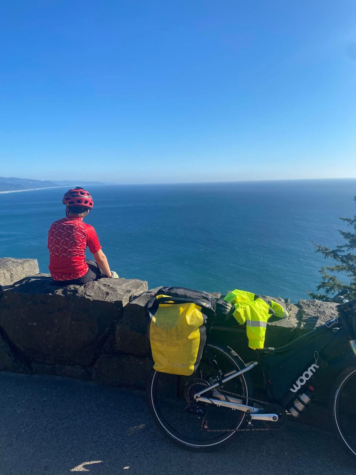 Mother and son complete long-distance bicycle trek