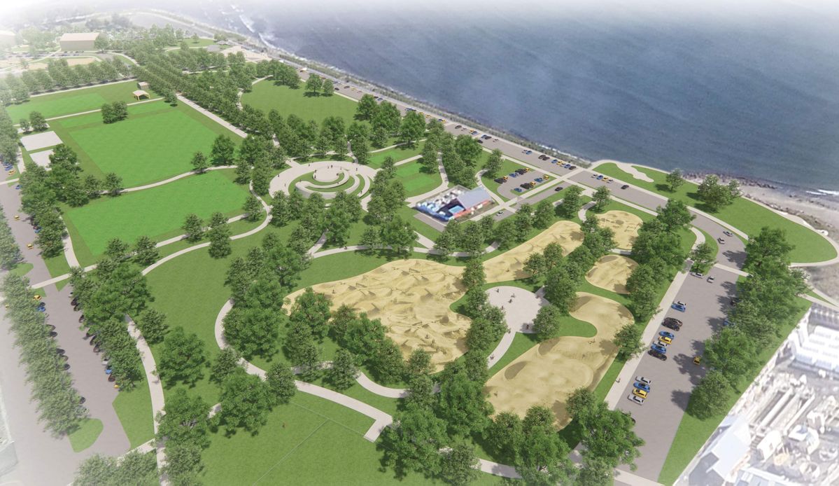 Council gets look at Beachfront Park
