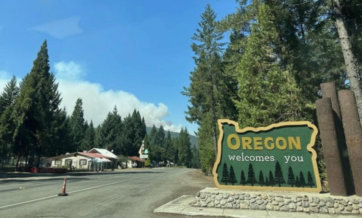 US-199 reopens south of O’Brien after wildfire closure